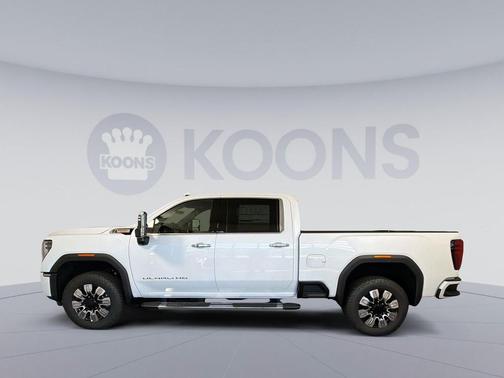 Glacier White Tricoat 2026 GMC Sierra 2500 Denali