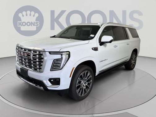 Glacier White Tricoat 2026 GMC Yukon XL Denali