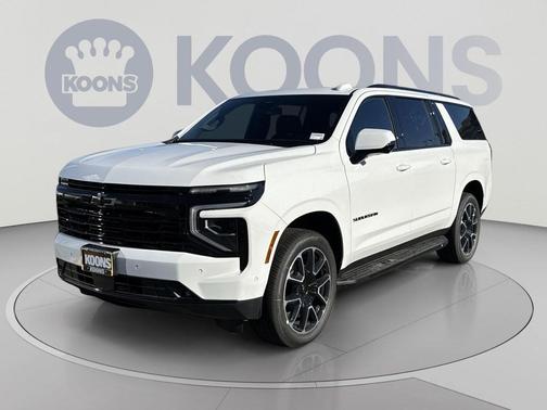 Summit White 2026 Chevrolet Suburban RST