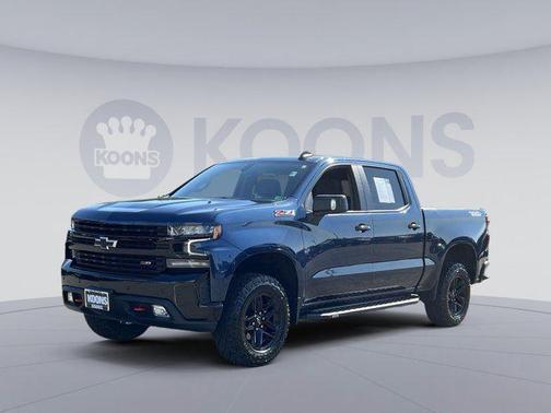 Northsky Blue Metallic 2021 Chevrolet Silverado 1500 LT Trail Boss
