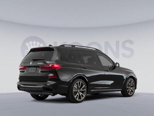Black Sapphire Metallic 2022 BMW X7 M50i