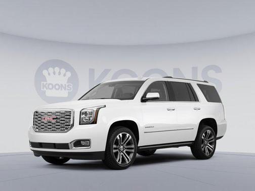 White Frost Tricoat 2018 GMC Yukon Denali