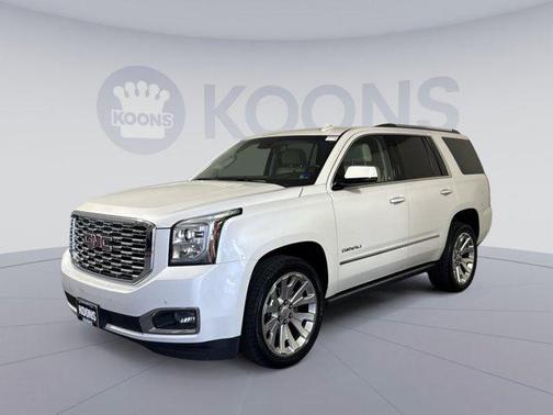 White Frost Tricoat 2018 GMC Yukon Denali