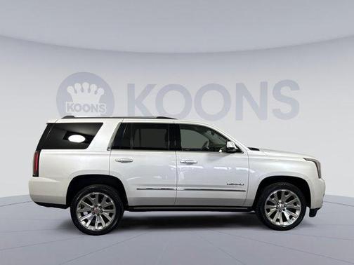 White Frost Tricoat 2018 GMC Yukon Denali