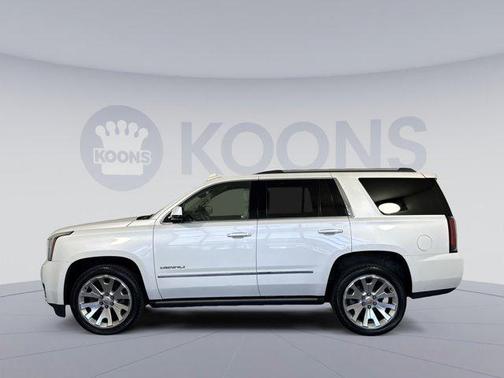 White Frost Tricoat 2018 GMC Yukon Denali