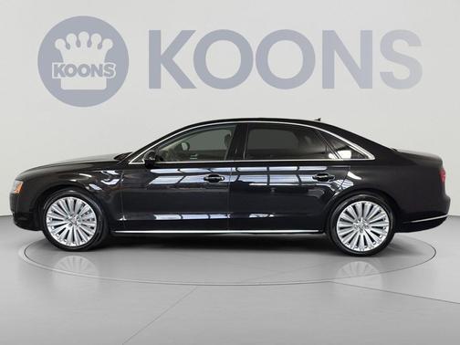 Phantom Black Pearl 2015 Audi A8 L 4.0T