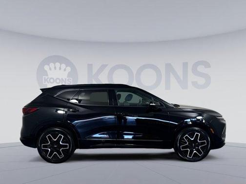 Black 2023 Chevrolet Blazer RS