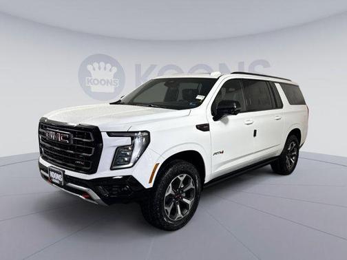 Summit White 2026 GMC Yukon XL 4WD AT4 Ultimate