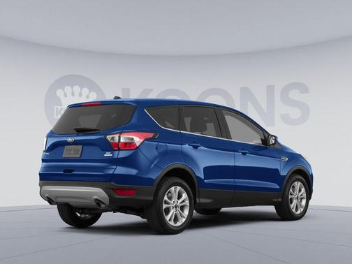 LIGHTNING BLUE METALLIC 2017 Ford Escape SE