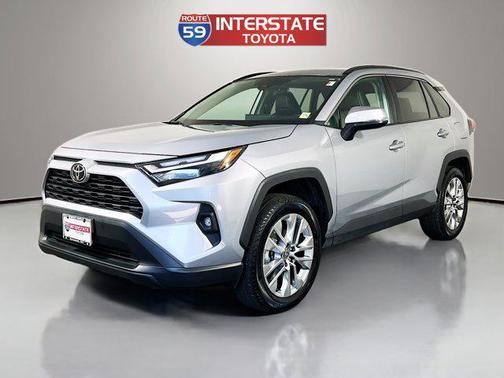 Silver Sky Metallic 2025 Toyota RAV4 XLE Premium