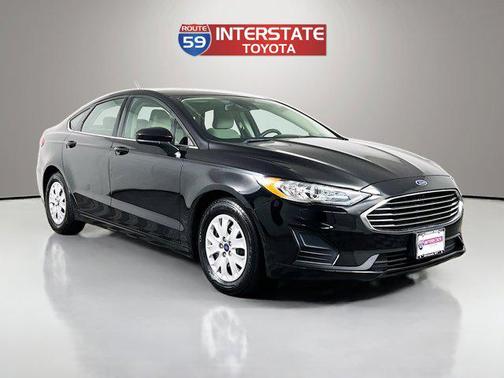 Agate Black 2019 Ford Fusion S