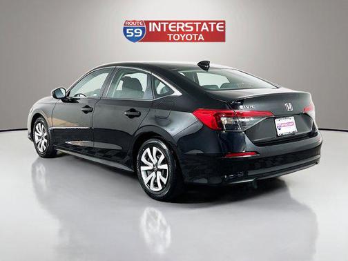 Crystal Black Pearl 2022 Honda Civic LX