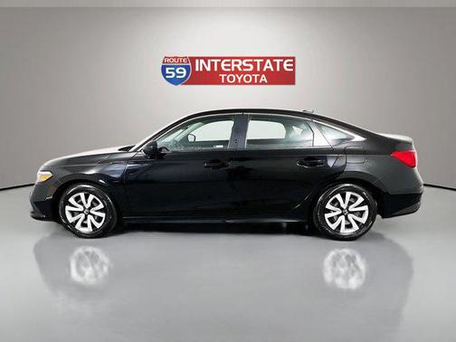 Crystal Black Pearl 2022 Honda Civic LX