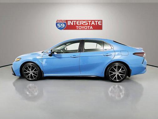 Cavalry Blue 2023 Toyota Camry SE