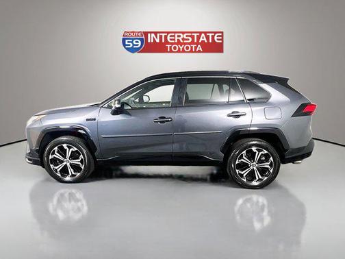 Silver Sky Metallic/Midnight Black Metallic 2023 Toyota RAV4 Prime XSE