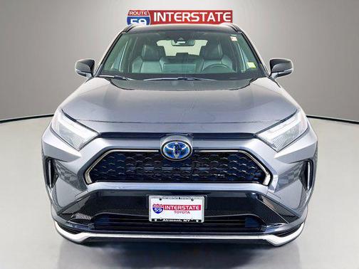 Silver Sky Metallic/Midnight Black Metallic 2023 Toyota RAV4 Prime XSE