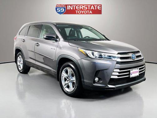 Predawn Gray Mica 2018 Toyota Highlander Hybrid Limited