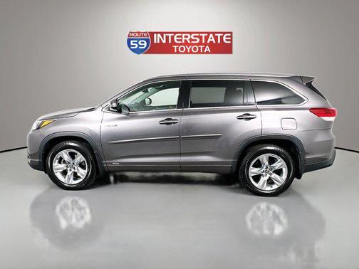 Predawn Gray Mica 2018 Toyota Highlander Hybrid Limited