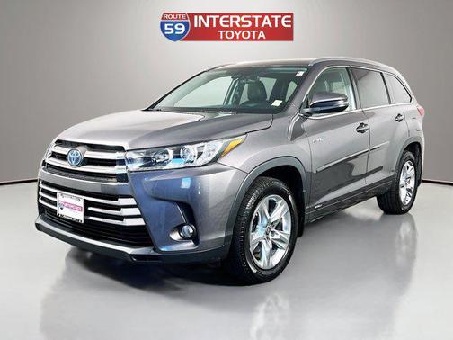 Predawn Gray Mica 2018 Toyota Highlander Hybrid Limited