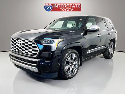 Midnight Black Metallic 2025 Toyota Sequoia Base