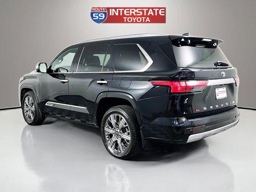Midnight Black Metallic 2025 Toyota Sequoia Base