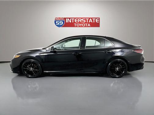 Midnight Black Metallic 2023 Toyota Camry XSE