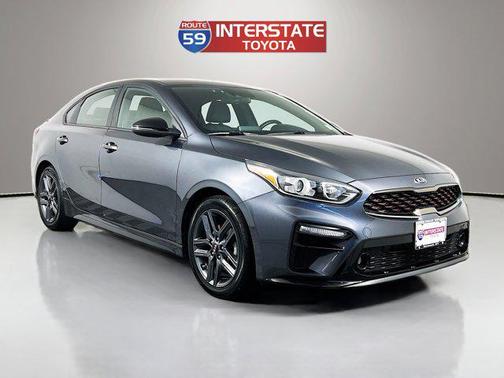 Gravity Gray 2021 Kia Forte GT-Line