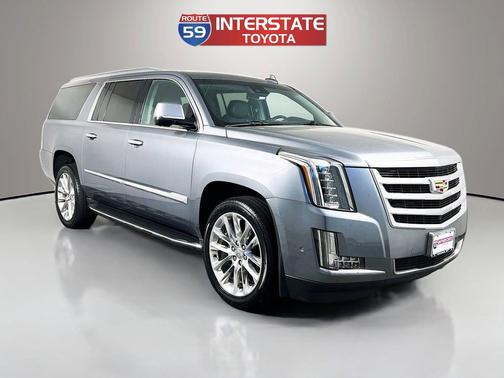 Satin Steel Metallic 2019 Cadillac Escalade ESV Luxury