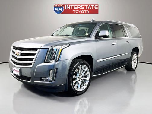 Satin Steel Metallic 2019 Cadillac Escalade ESV Luxury