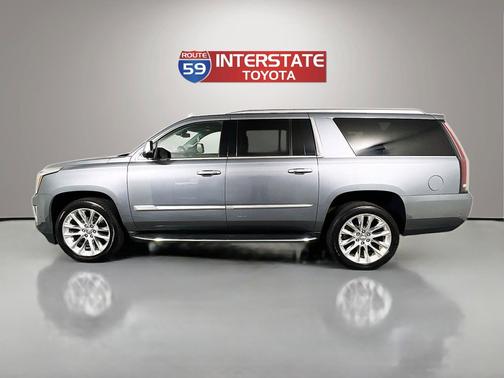 Satin Steel Metallic 2019 Cadillac Escalade ESV Luxury