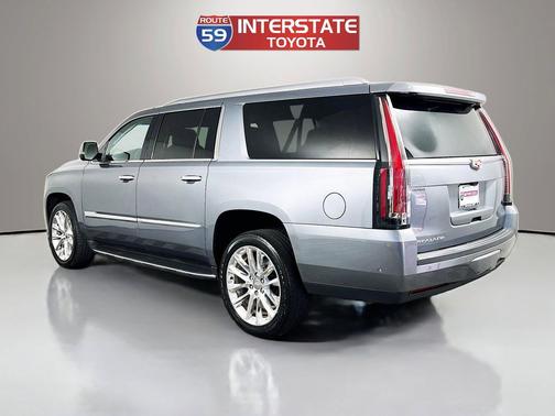 Satin Steel Metallic 2019 Cadillac Escalade ESV Luxury