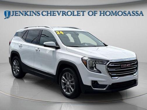 Summit White 2024 GMC Terrain SLT