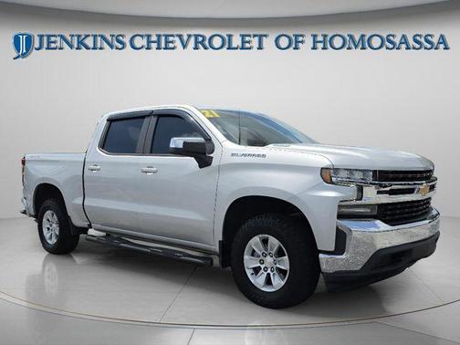 Silver Ice Metallic 2021 Chevrolet Silverado 1500 LT
