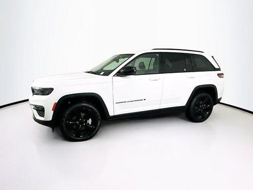 Bright White Clearcoat 2023 Jeep Grand Cherokee Limited