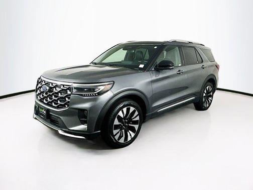 Carbonized Gray Metallic 2025 Ford Explorer Platinum