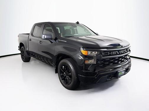 Black 2024 Chevrolet Silverado 1500 Custom