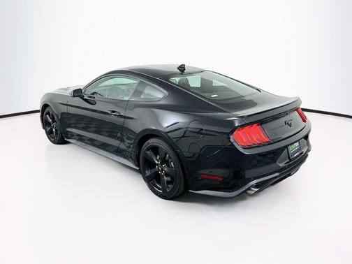 Shadow Black 2021 Ford Mustang EcoBoost Premium