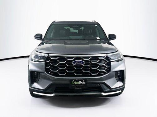 Carbonized Gray Metallic 2025 Ford Explorer Platinum