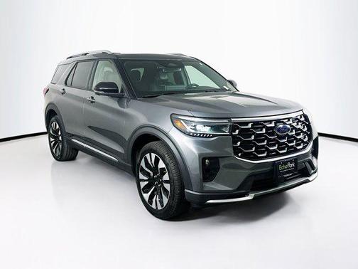 Carbonized Gray Metallic 2025 Ford Explorer Platinum