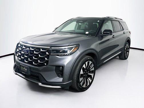 Carbonized Gray Metallic 2025 Ford Explorer Platinum