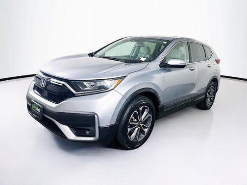 Aegean Blue Metallic 2020 Honda CR-V AWD EX