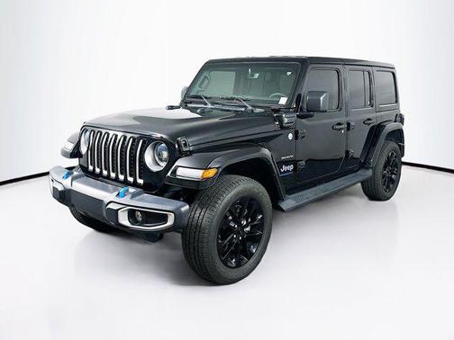 Black Clearcoat 2023 Jeep Wrangler 4xe Sahara