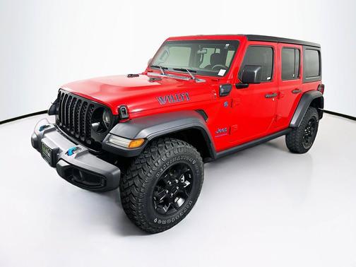 Firecracker Red Clearcoat 2023 Jeep Wrangler 4xe Base
