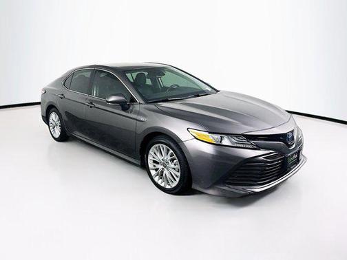 Predawn Gray Mica 2020 Toyota Camry Hybrid XLE