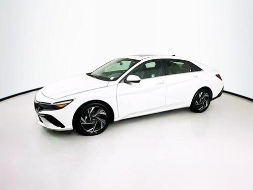 Serenity White 2025 Hyundai ELANTRA SEL