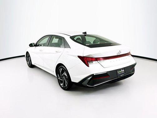 Serenity White 2025 Hyundai ELANTRA SEL