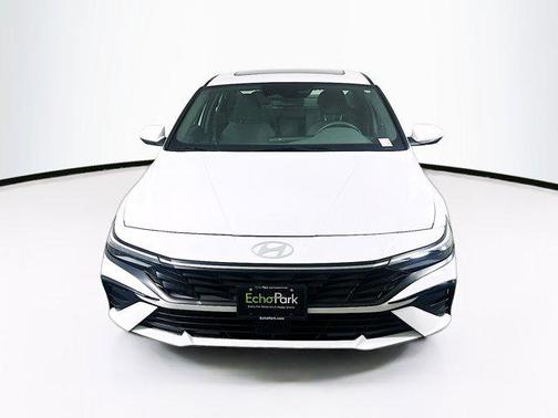 Serenity White 2025 Hyundai ELANTRA SEL