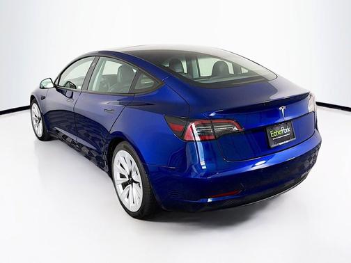 Deep Blue Metallic 2021 Tesla Model 3 Standard Range Plus
