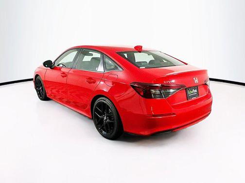 Rallye Red 2025 Honda Civic Sport