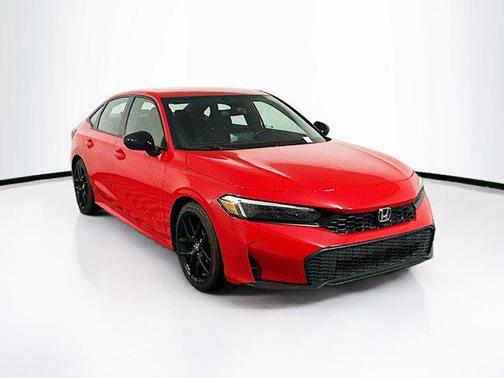 Rallye Red 2025 Honda Civic Sport